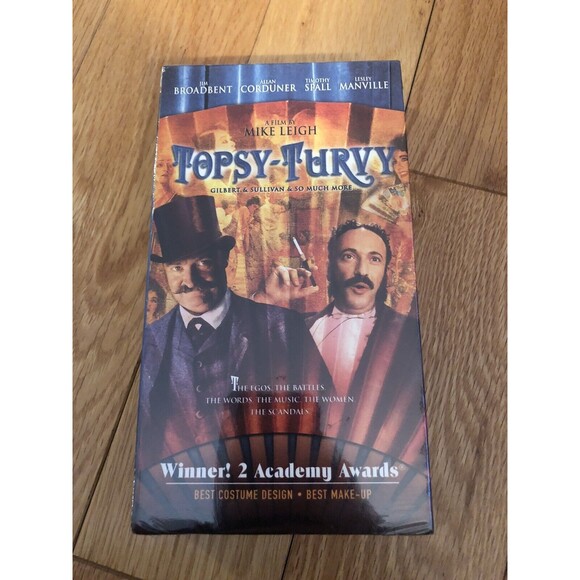 Other - Topsy-Turvy VHS 2000 New Sealed a Film by Mike Leigh Academy Award Winner
